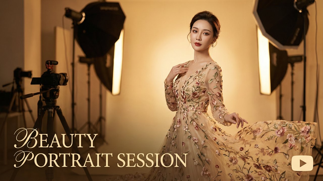 公园野战美少女写真视频教程